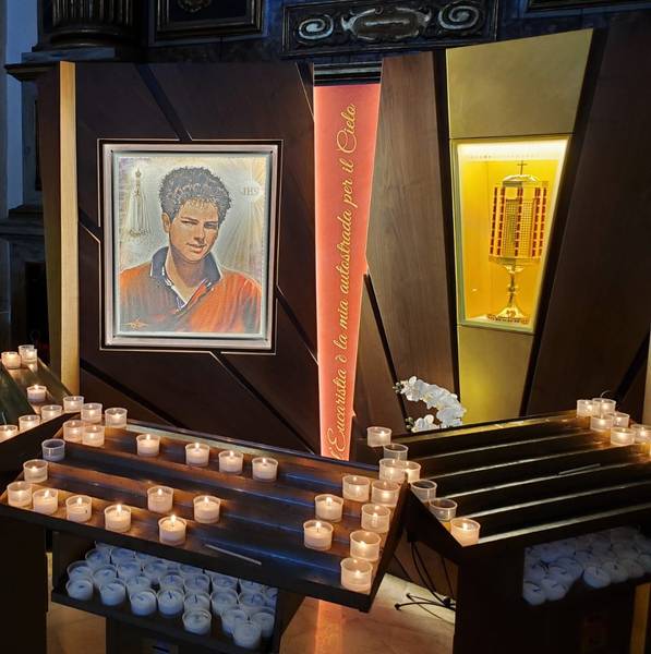 Quelle: Achim Dörr, Walldürn Reliquie Carlo Acutis in San Rufino Assis